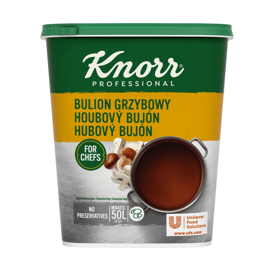 KNORR Professional Hubový bujón 1 kg